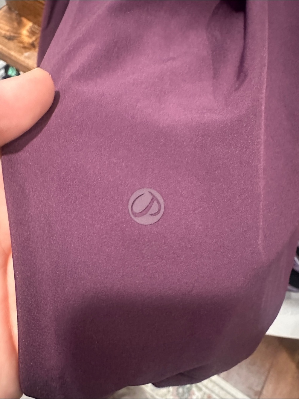 Lululemon Dance Studio Mid-Rise Full Length Joggers - Cassis Burgundy, Size 8 - Picture 2 of 6